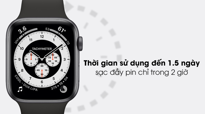 Apple Watch SE(2020) GPS Viền Nhôm, Dây Cao Su - NEW
