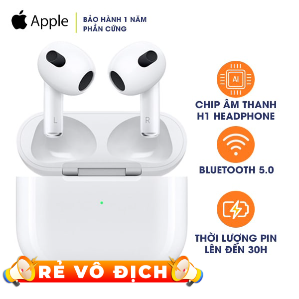 Tai nghe Bluetooth Apple AirPods 3 - New