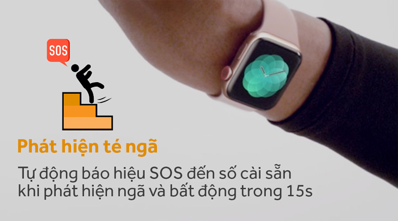 Apple Watch Series 4 GPS + LTE 40mm, viền nhôm, dây cao su - New