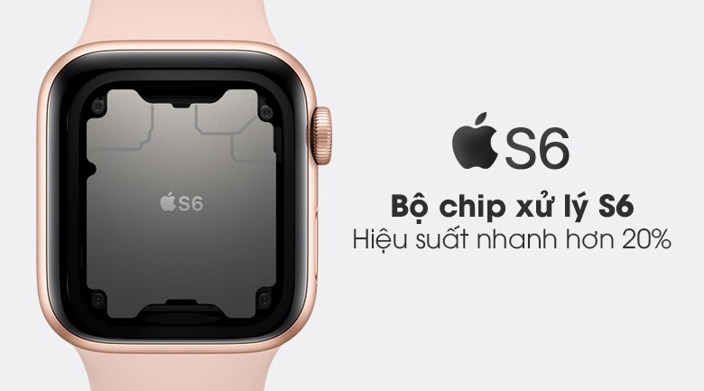 Apple Watch Series 6 LTE Viền Nhôm, Dây Cao Su - New