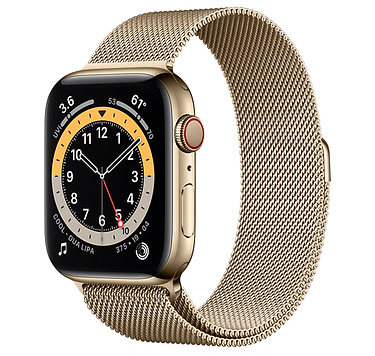 Apple Watch Series 6  LTE Viền Thép, Dây Milanese - New
