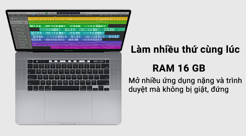 Macbook Pro Touch Bar 16 inch 2019 (MVVJ2/MVVL2) – Core i7/ 512GB/ 16GB – NEW